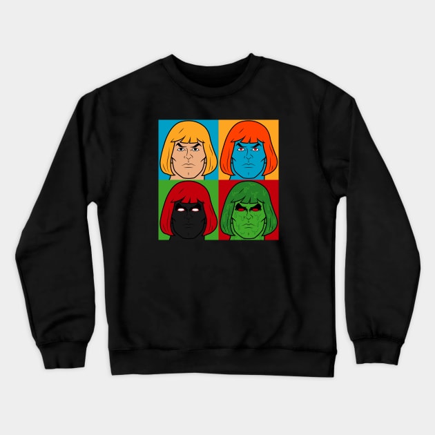 He-Pop Crewneck Sweatshirt by LAMBZILLA